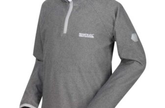 Regatta Kids Unisex Loco Half Zip Fleece Jumper – in 4 colours – with members code free delivery with free sign up