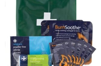 Reliance Mediacal REL141 Mini Burns First Aid Kit, Mini, Vinyl Pouch