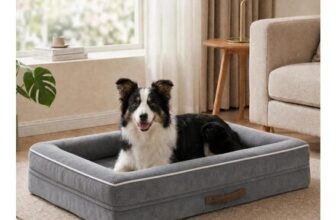 Renvix Large Orthopedic Waterproof Dog Bed