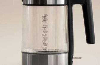 Ribbed Glass 3000W Fast Boil 1.7L Kettle 2 Year Warranty – Free C&C