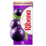 Ribena Blackcurrant Juice Drink 1L Carton Real British Blackcurrants Rich in Vitamin C – 90p S&S