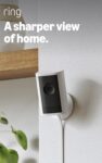 Ring Indoor Camera Plus (newest gen) Plug-In Security Camera Retinal 2K, 4x Enhanced Zoom, Low-Light Sight, Manual Lens Cover 30-day free trial of Ring Subscription Plan 3 cameras
