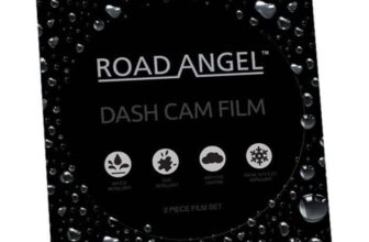 Road Angel Dashcam Clear-View Weatherproof Film 2Pack
