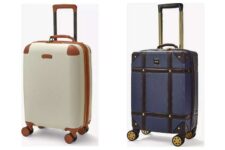 Rock Carnaby Hard Cabin Case £50 / Medium £55 & Rock Vintage Cabin Hard Case – Navy £50 free click and collect ( 15 year warranty )