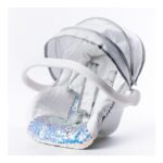 Roma Dolls Car Seat with Realistic Design, 3-Point Harness, 42cm