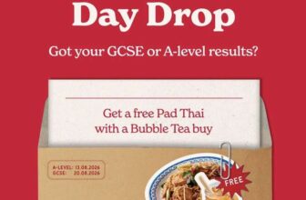 Rosas Thai – Free Pad Thai for GCSE and A level results with bubble tea order