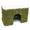 Rosewood Naturals Coconut Hay Cottage, Medium Edible Hideaway & Chew Toy with Coconut Roof, Cosy Activity House (w/voucher)