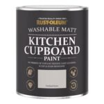 Rust-Oleum Beige Kitchen Cupboard Paint, Matt Finish, Portland Stone 750ml