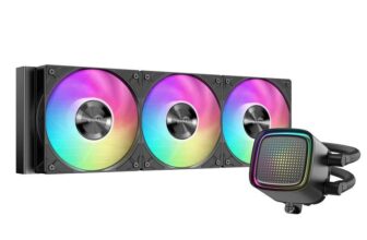 SAMA L50 360mm ARGB Liquid CPU Cooler, Infinity Mirror, Intel/AMD, Black. Sold by SAMA Offical Store / FBA
