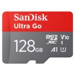SANDISK Ultra Go micro SD Card Adapter 128GB, Up to 150 MB/s Read Speeds