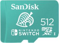 SANDISK microSD Card 512GB, Animal Crossing Leaf Edition