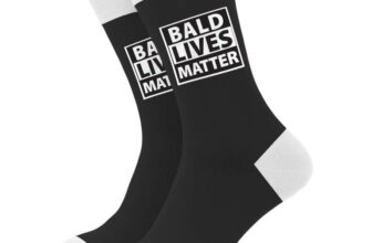 SC Products Baldi Bald Lives Matter Mens Funny Socks SC Products UK / FBA