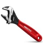 SEDY 6 Adjustable Wrench Pipe Spanner: Wide Jaw Black Oxide Wrench With Cushion Grip. Sold by SEDY FBA