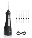 SEJOY Dental Oral Irrigator Water Flosser Thread Teeth Pick Mouth Washing Machine 8 Nozzels 5 Modes (Black) – SEJOY Hongkong Store
