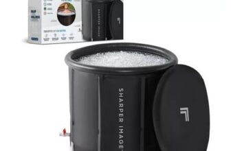 SHARPER IMAGE Foldable Ice Bath Plunge Pool