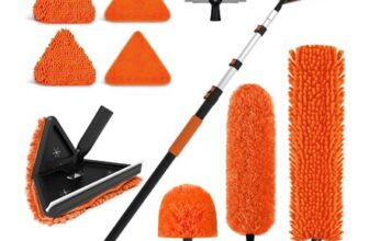 SISUPASSIE 3.6m Extendable Feather Duster Kit