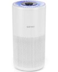 SLEVOO Air Purifier, room up to 1015 ft² , Allergies Pet Hair, 3-in-1 Filter hepa, Ultra Quiet 24dB, Smoke. Sold by Topire /FBA