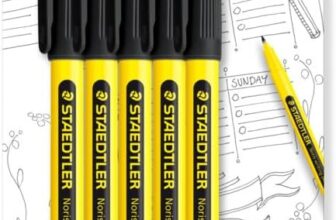 STAEDTLER Noris – Handwriting Pen – Black – Pack of 5, 307-9 BK5
