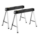 STANLEY Folding Metal Sawhorse (Pair)