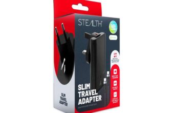 STEALTH Slim Travel Adapter 65w – Sold by abp technology / FBA