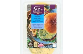 Sainsburys 4 Blue Stilton Cheese Melts 140g (Nectar)