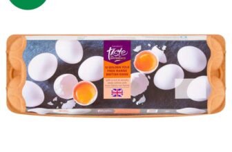 Sainsburys Free Range Golden Yolk Eggs, Taste the Difference x12 Nectar Price