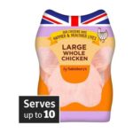 Sainsburys Large Whole Chicken 2.0-2.5kg