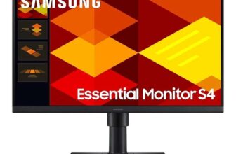 Samsung Essential S4 LS27D400GAUXXU 27 Full HD IPS Monitor – Height Adjust, 1920x1080p (w/Voucher)
