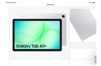 Samsung Galaxy Tab A11 Tablet, Android, Wi-Fi, 11, Silver