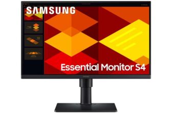 Samsung LS27D400GAUXXU 27 Full HD IPS Monitor – Height Adjust, 1920x1080p, Displayport