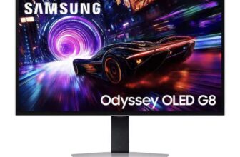 Samsung Odyssey G8 27 4K 240Hz QD-OLED Gaming Monitor