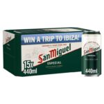 San Miguel Especial 15x440ml Cans – 5% ABV – Discount at checkout (Delayed dispatch)