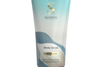 Sanctuary Spa Aqua Serenity Body Scrub, 200ml, Gentle Exfoliating Gel