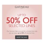 Save up to 50% in the Gatineau Sale. Ends at Midnight