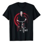 Saw Jigsaw on Bike T-Shirt