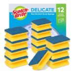 Scotch-Brite Delicate Non-Scratch Sponge Scourer, 12 Pieces – £5.39 S&S