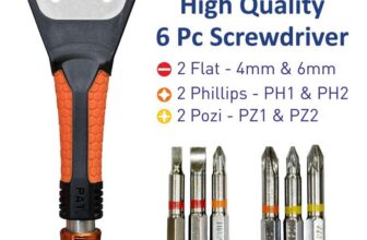 Screwdriver Bit Set Bottle Opener 6 Piece S2 High Grade Steel – Sold by Vorx / FBA
