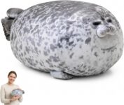 Seal Plush, Cute Chubby Seal Plush Toy, 20 cm Seal Pillow