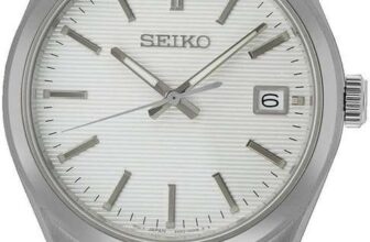 Seiko Mens Stainless Steel Bracelet Analog Quartz Watch SUR553P1 – Sold/Shipped by Watchnation