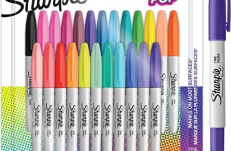 Sharpie Glam Pop Fine Point Permanent Markers (Pack of 24)