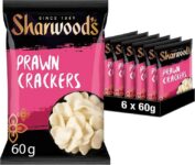 Sharwoods Prawn Crackers, Crispy Chinese Snack, 60 g (6-Pack)
