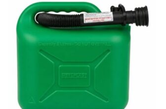 Shell 5L Fuel Can With Safety Spout