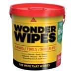 Sika Wonder Wipes Multi-Use Cleaning Wipes For The Building Trade, 500 Pack