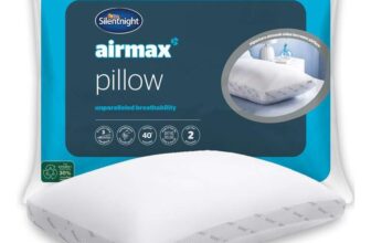 Silentnight Airmax Pillow Air Mesh Sides Maximising Airflow