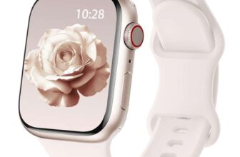 Silicone Sport Strap Compatible with Apple Watch Straps 38mm 40mm 41mm 42mm – Sold by Yoohoo UK / FBA