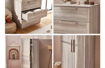 Silver Cross Bromley Oak Nursery Room Set