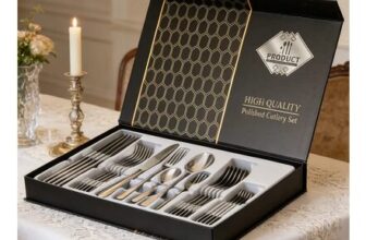 Silver Ventryn 30-Piece Stainless Steel Cutlery Set