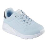 Skechers Girls UNO Lite Trainer Blue 12.5 UK Child
