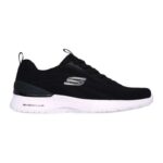Skechers Mens Dynamite Trainer in Black, Size 7 & 8