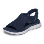 Skechers Womens Summits Sandal Slip-Ins, Navy, UK 5
